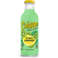 Calypso Lemonade | Made With Real Fruit And Natural Flavors | Kiwi Lemonade, 16 Fl Oz (Pack Of 12)