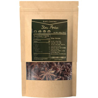 Kah's Journey Star Anise - Star Anise Whole 16 Oz, Chinese Star Anise Pods For Cooking, Baking, Or Brewing Tea, Dried Star Anise Spice