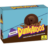 Dunkaroos Chocolate Cookies And Double Chocolate Frosting, 6 Count