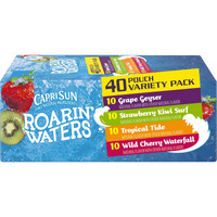 Capri Sun Roaring Waters Juice Box, 60 Ounce - 40 Count