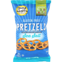 Good Health Gluten Free Pretzels With Sea Salt 8 Oz. Bag (4 Bags)