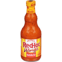 Frank's Redhot Nashville Hot Wings Sauce, 12 Fl Oz (Pack Of 5)