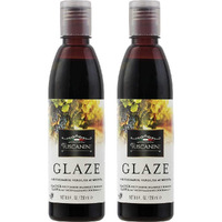 Tuscanini, Balsamic Glaze Made With Kosher Balsamic Vinegar Of Modena Italy, (2 Pack) 8.5Oz Bottle, Balsamic Reduction