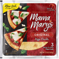 Mama Mary's Traditional Pizza Crust, 12 Ounce (Pack Of 6)
