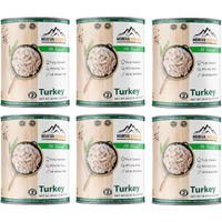 Mountain Essentials All Natural Canned Turkey 28 Oz Fully Cooked Premium Quality Ready To Eat All White Meat Home Meals 97% Fat Free Emergency Shelf Stable Food For Backpacking & Camping Pack Of 6