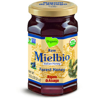 Rigoni Di Asiago Organic Italian Raw Mielbio Forest Raw Honey, 10.58 Oz (Pack Of 6)