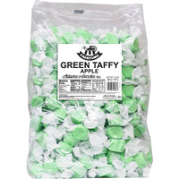 Fairtime Taffy Bulk Green Candy For Candy Buffets, Green Apple Taffy, Green Apple Candy, Bulk Candy, Pinata Candy, Individually Wrapped Candy Kosher Candy, 3 Pounds Of Candy