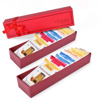 Chuao Chocolatier Dark Chocolate Mini Bar Gift Boxes | Gourmet For Gift Baskets, Birthday, Thank You, Care Package | 16 Mini Bars, 0.39 Oz Each