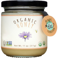 Greenbow Organic Honey - 100% Usda Certified Organic, Halal, Non-Gmo, Gluten Free, Organic Honey - Whole Food Organic Honey - 11Oz (311G)