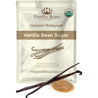 Organic Vanilla Bean Sugar - Made With Real Madagascar Vanilla Pods & Pure Cane Sugar - For Cooking, Baking, & Additional Flavoring - A Sweet Substitute For Extract, Paste, And Beans - 12 Oz