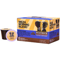 Westrock Coffee Company, Meza Morning Blend, Single Serve Coffee Cup, Medium Roast (12)