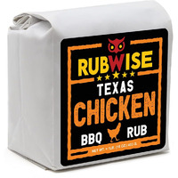 Rubwise Texas Style Bbq Chicken Rub (1Lb) | Premium Texan Bbq Rubs And Spices For Smoking And Grilling | Great For Chicken, Turkey, Duck, And Seafood |Poultry & Meat Seasoning Spice Dry Rub (No Msg)