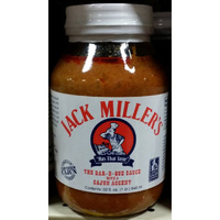 Jack Miller's The Bar-B-Que Sauce With A Cajun Accent ""Has That Taste"" 32 Oz