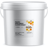 Glorybee, Pacific Northwest Clover Honey, 100% Us Grade A Honey, 11.67 Lb Bulk Pail