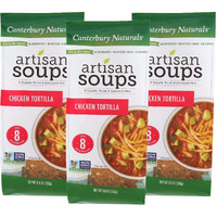 Canterbury Naturals Artisan Soup Mix, Chicken Tortilla Soup Mix, Non-Gmo, Makes 8 Servings, 6.8-Ounce Bag (Pack Of 3)