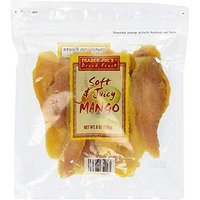 Trader Joe's Dried Fruit Soft & Juicy Mango 6 Oz (Case Of 6)