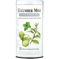The Republic Of Tea Cucumber Mint White, 50 Ct