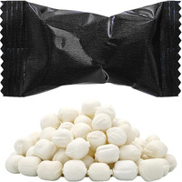 The Dreidel Company Black Buttermints, Mint Candies, After Dinner Mints, Butter Mint Candy, Fat-Free, Individually Wrapped (275 Pieces)