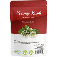 Cramp Bark Tea - 56 Grams - Cramp Bark Herb Cut And Sifted - Viburnum Opulus L Resealable Bag - 56 Grams - Premium Quality (Cramp Bark)