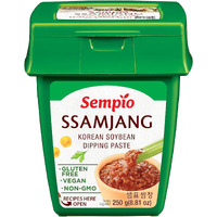 Sempio Ssamjang (8.8Oz) - Umami-Rich Korean Soybean Dipping Paste. Sauce For Vegetables, Korean Bbq & More. Vegan, Non-Gmo.