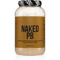 2 Lb Powdered Peanut Butter From Us Farms - Bulk, Only 1 Ingredient - Roasted Peanuts, Vegan, No Additives, Preservative Free, No Salt, No Sugar - 76 Servings - Naked Pb