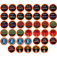 Two Rivers Coffee Bold & Dark Roast Coffee Pods, Compatible With 2.0 Keurig K-Cup Brewers, Assorted Bold Variety Pack, 40 Count