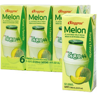 Binggrae Melon Flavored Milk (Pack Of 6)
