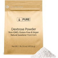 Pure Original Ingredients Dextrose (1 Lb.) By Pure, Sugar Replacement Sweetener For Shakes Or Baking,