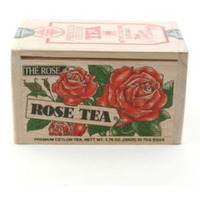 The Metropolitan Tea Company 62Wd-618B-022 Rose 25 Teabags In Wood Box