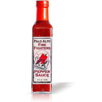 Palo Alto Firefighters Xx Habanero Pepper Sauce (8.5Oz) - Salt Free Pepper Plant Hot Sauce, No Sodium Hot Pepper Sauce, No Salt Sauces