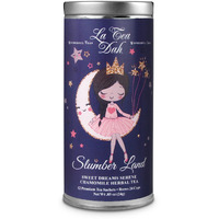 Sweet Dreams Chamomile Herbal Sleepy Tea For Kids By La Tea Dah | Herbal Tea For Children | All Natural Mint, Lemongrass, And Lavender Chamomile Tea Bags | Slumber Land (12 Caffeine Free Tea Sachets)