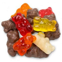 Milk Chocolate Covered Gummi Bears (3 Pound)