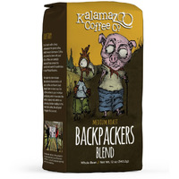 Kalamazoo Coffee Company Backpackers Blend Whole Bean Coffee - Medium Roast | 12Oz Bag (1 Pack)