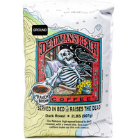 Raven's Brew Coffee High Caffeine Coffee Dark Roast Ground - Deadman's Reach 2Lb