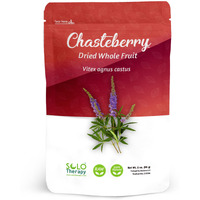 Chasteberry Vitex Herbal Tea 56 Grams- Chasteberry Dried Fruits - Resealable Bag - 56 Grams - Premium Quality (Chasteberry Vitex)