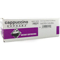 Cappuccino Supreme Salted Caramel Instant Cappuccino Mix 6 X 2 Lbs