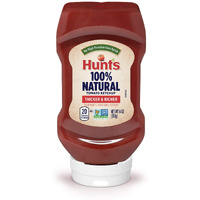 Hunts Best Ever Tomato Ketchup, 14-Oz. Bottle (Pack Of 12)