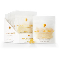 Issei Mochi Gummies Chewy Candy | Soft & Chewy | Award Winning | Gelatin-Free, Non-Gmo, Kosher | Delicious Snack | 1.76 Oz (6 Pck, Mango)