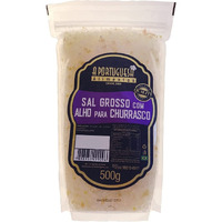 A Portuguesa Brazilian Seasoning Salt & Garlic For Bbq 17.63Oz - Tempero Sal Grosso E Alho Para Churrasco