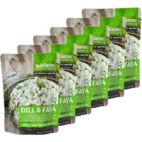 Wild Garden Heat And Serve Pilaf, Dill & Fava, Fully Cooked, Ready To Eat, Microwavable 8.8 Oz, 6 Pack
