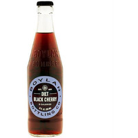 Boylan Soda, Diet Black Cherry, 12 Fl. Oz. (Pack Of 12)