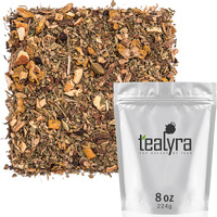Tealyra - Holistic Health Tea - Turmeric Healthy Tonic - Ginger - Fennel - Cinnamon - Loose Leaf - All-In-One Wellness Blend - Caffeine-Free - 224G (8-Ounce)