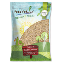 Food To Live - Pearl Barley, 10 Pounds Processed Hulled Barley, Cereal Grain, Kosher, Vegan, Bulk. Cooks Faster Than Hulled Barley. High In Fiber. Great For Soups, Risottos.