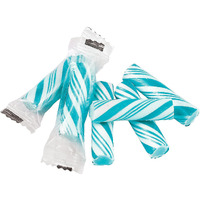 Mini Candy Canes (113 Individually Wrapped Sticks) Christmas And Party Candies (Blue)