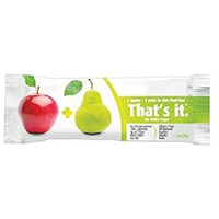That's It Fruit Bars, Apple And Pear, Pack Of 24 (2 Cases)