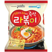 Paldo Korean Ramen Family Pack, Rabokki, 5.11 Ounce