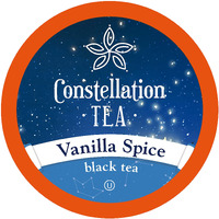 Constellation Tea Vanilla Spice Black Tea Pods Compatible With K Cup Brewers Including 2.0, 40 Count