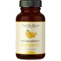 Natural Banana Extract For Baking And Flavoring - 4 Oz - Premium Quality Natural Flavors For Baked Goods, Desserts, & Cooking