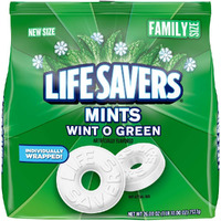 Life Savers Wint O Green Mint Hard Candy, 26-Ounce Family Size Bag