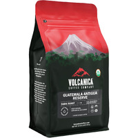 Guatemala Antigua Coffee, Dark Roast Reserve, Ground, Usda Organic, Fresh Roasted, 16-Ounces